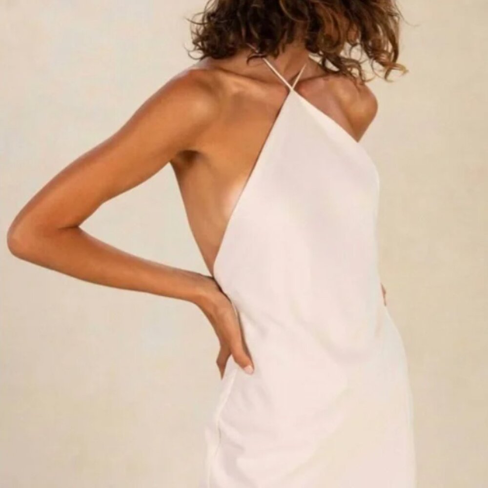 Misha Posey Gown in Ivory